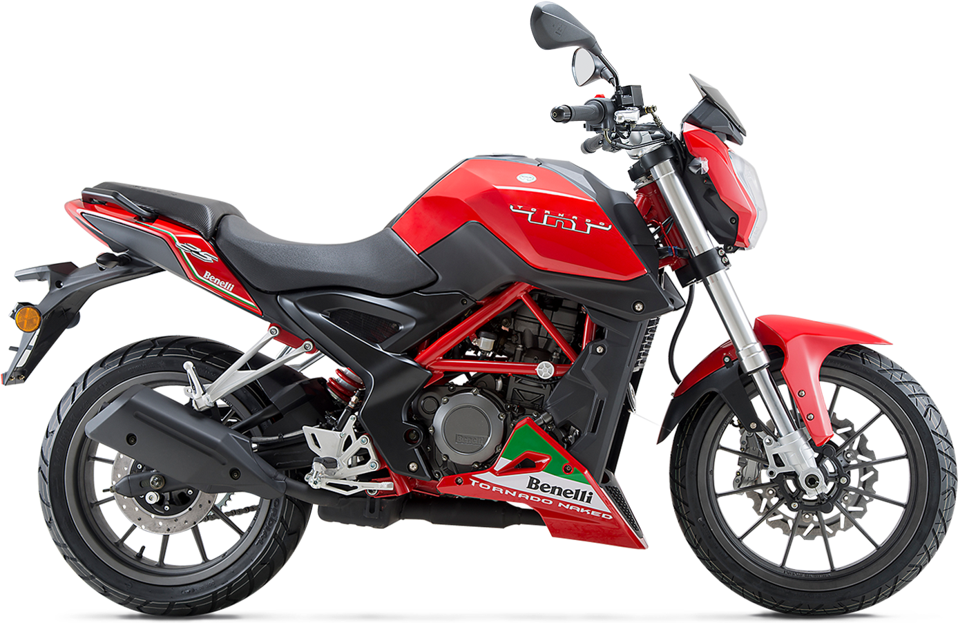 Dimensiones - Benelli Bikes Tnt 25 Clipart (1400x1000), Png Download