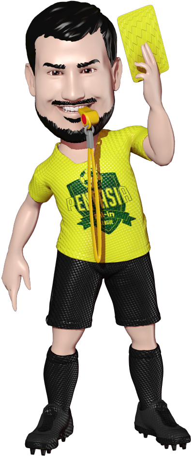 Pentasia League Referee Png - Toddler Clipart (546x1049), Png Download