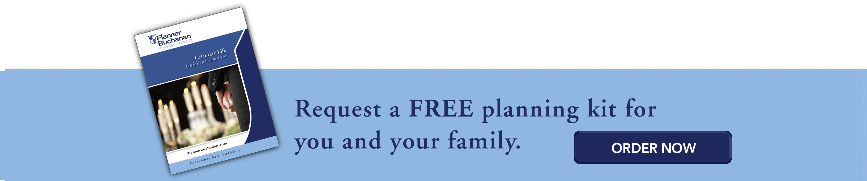 Request A Free Planning Kit And See Why Flanner Buchanan - Keep My Guns Freedom Clipart (2926x612), Png Download