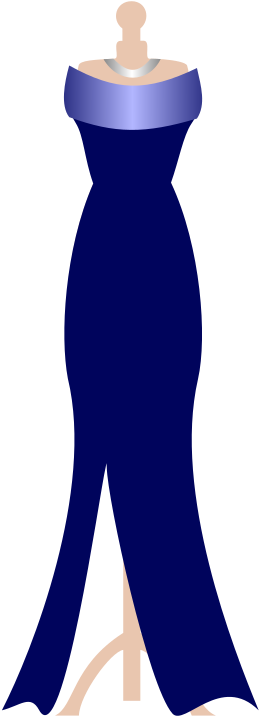 Gown Clipart Prom Dress - Png Download (566x800), Png Download