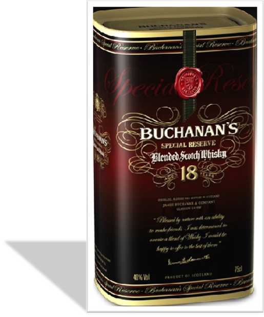 Scotch Buchanan Whiskey 21 S Clipart (515x620), Png Download