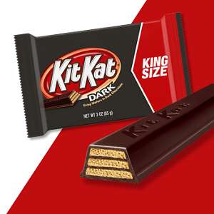 Kit Kat<sup>®</sup> Dark - Kit Kat Dark Chocolate King Size Clipart (300x300), Png Download
