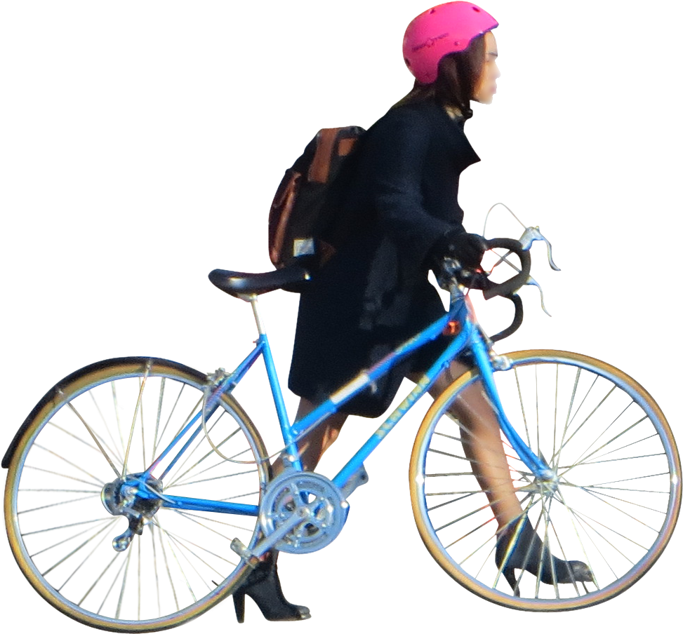 People Biking Png - Bike Cutouts Clipart (972x972), Png Download