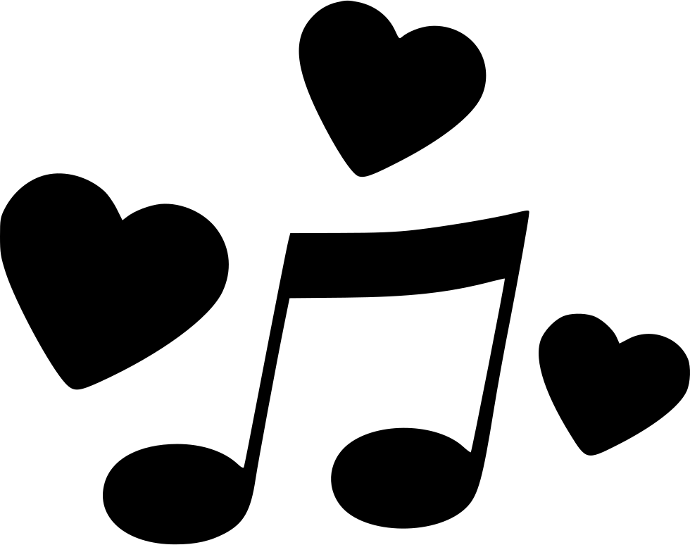 Png File Svg - Love Music Icon Png Clipart (980x774), Png Download