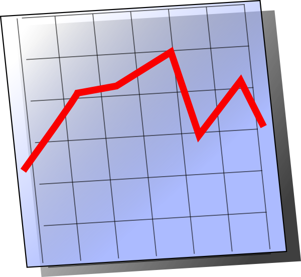 Cartoon Line Graph Clipart - Chart Icon - Png Download (600x552), Png Download