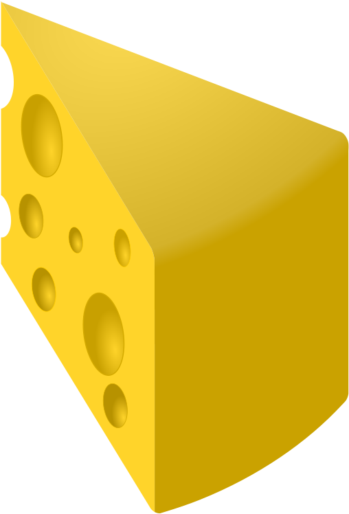 Cheese - Clip Art Cheese Slice - Png Download (561x800), Png Download