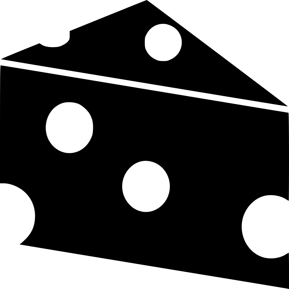 Cheese Dairy Slice Restaurant Kitchen Comments - Circle Clipart (980x980), Png Download