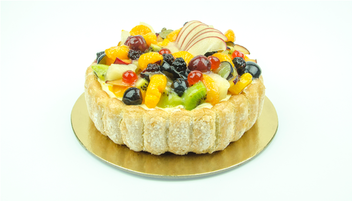 Fruit Flan Small - Fruit Cake Clipart (1024x577), Png Download