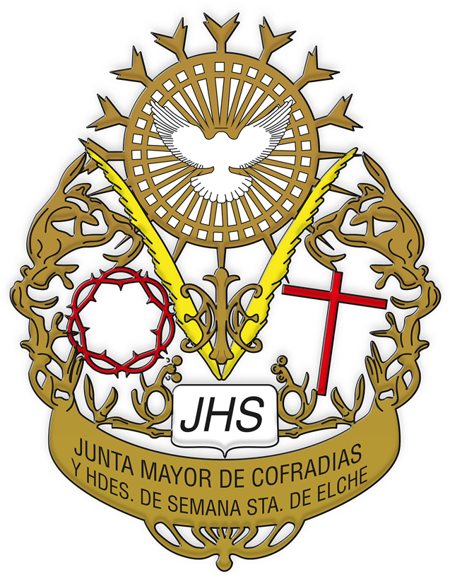 Junta Mayor De Cofradías Y Hermandades De Semana Santa - Junta Mayor De Cofradias Elche Clipart (900x900), Png Download