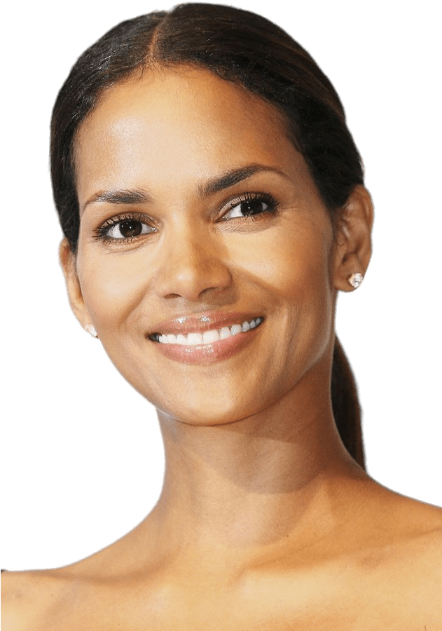 Download - Transparent Halle Berry Png Clipart (630x930), Png Download