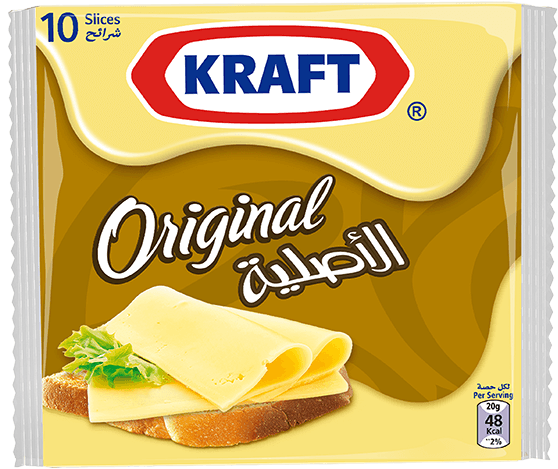 Kraft Slices Original - Kraft Original Cream Cheese Spread Clipart (700x699), Png Download