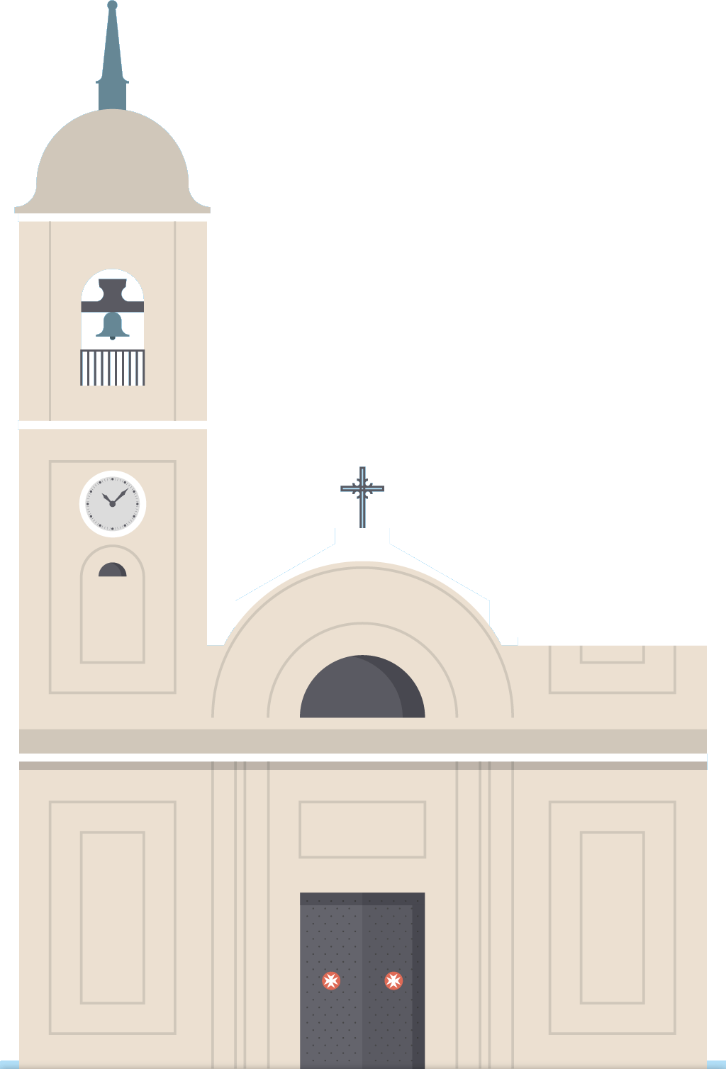 Archena - Church Clipart (1024x1508), Png Download