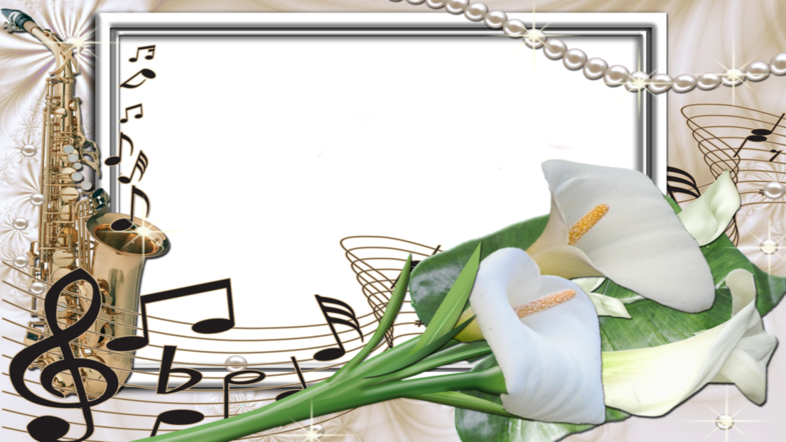 Jota V Multimedia - Molduras De Musica Em Png Clipart (1600x900), Png Download