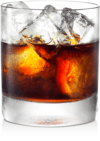 Dirty Mother - Black Russian Cocktail Clipart (428x918), Png Download