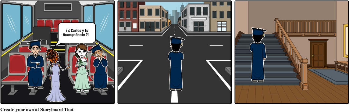Story Board Graduacion - Cartoon Clipart (1164x385), Png Download