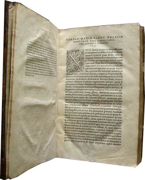 Interior Libro Antiguo - Vellum Clipart (506x625), Png Download