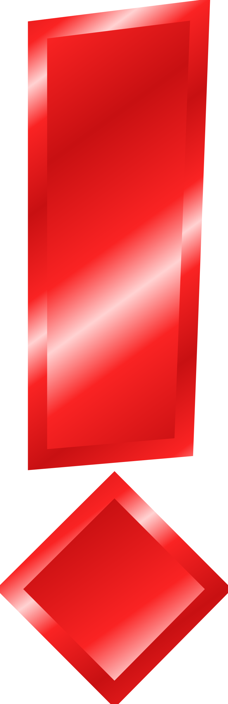 Signo De Exclamacion Png - Triangle Clipart (780x2400), Png Download