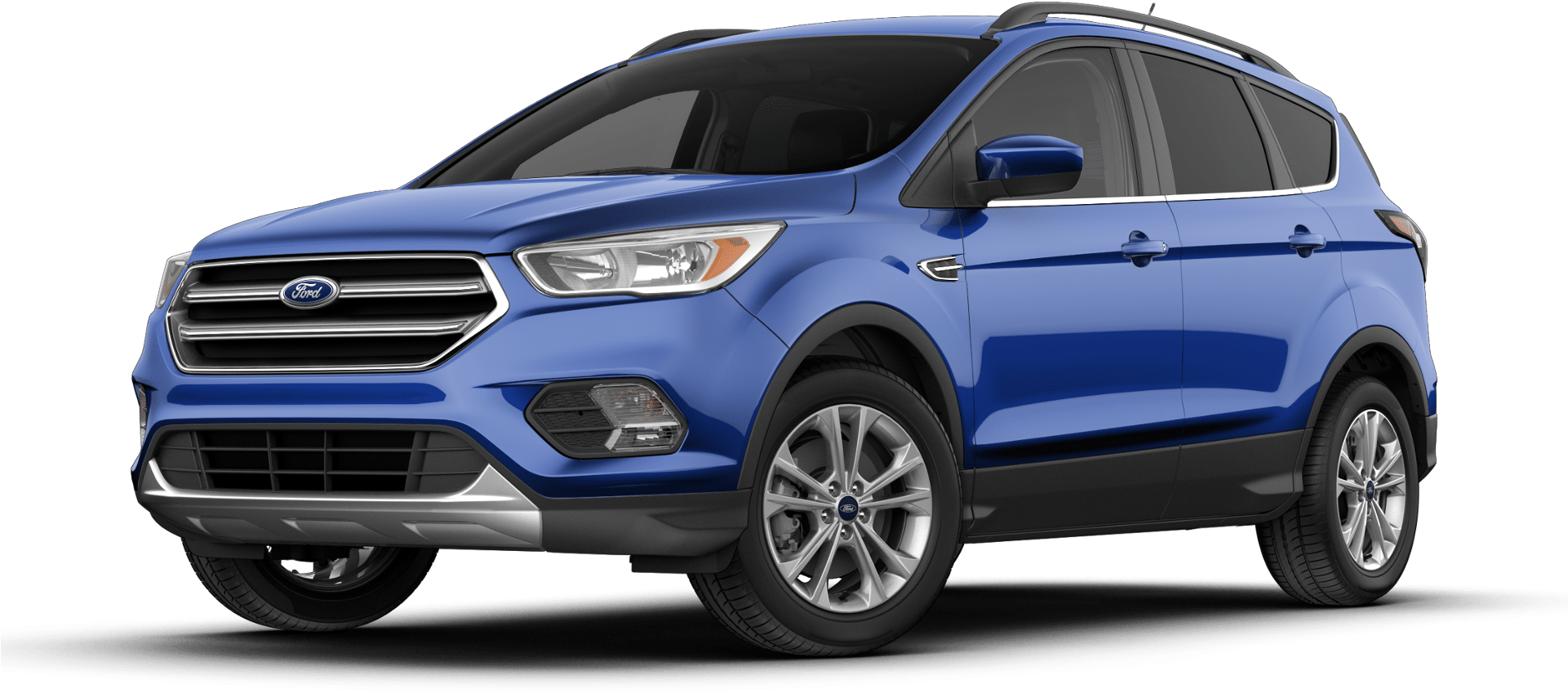 2019 Ford Escape Se - Blue 2018 Ford Escape Clipart (1920x1063), Png Download