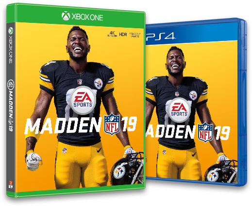 Madden 19 Updates Below - Madden Nfl 19 Xbox One Clipart (603x529), Png Download