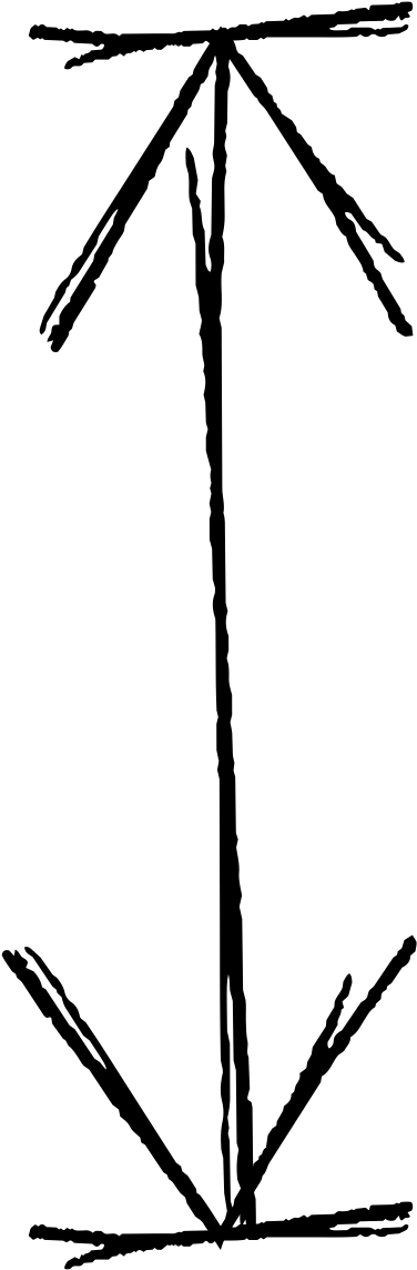 Arrow - " - Line Art Clipart (1200x1200), Png Download