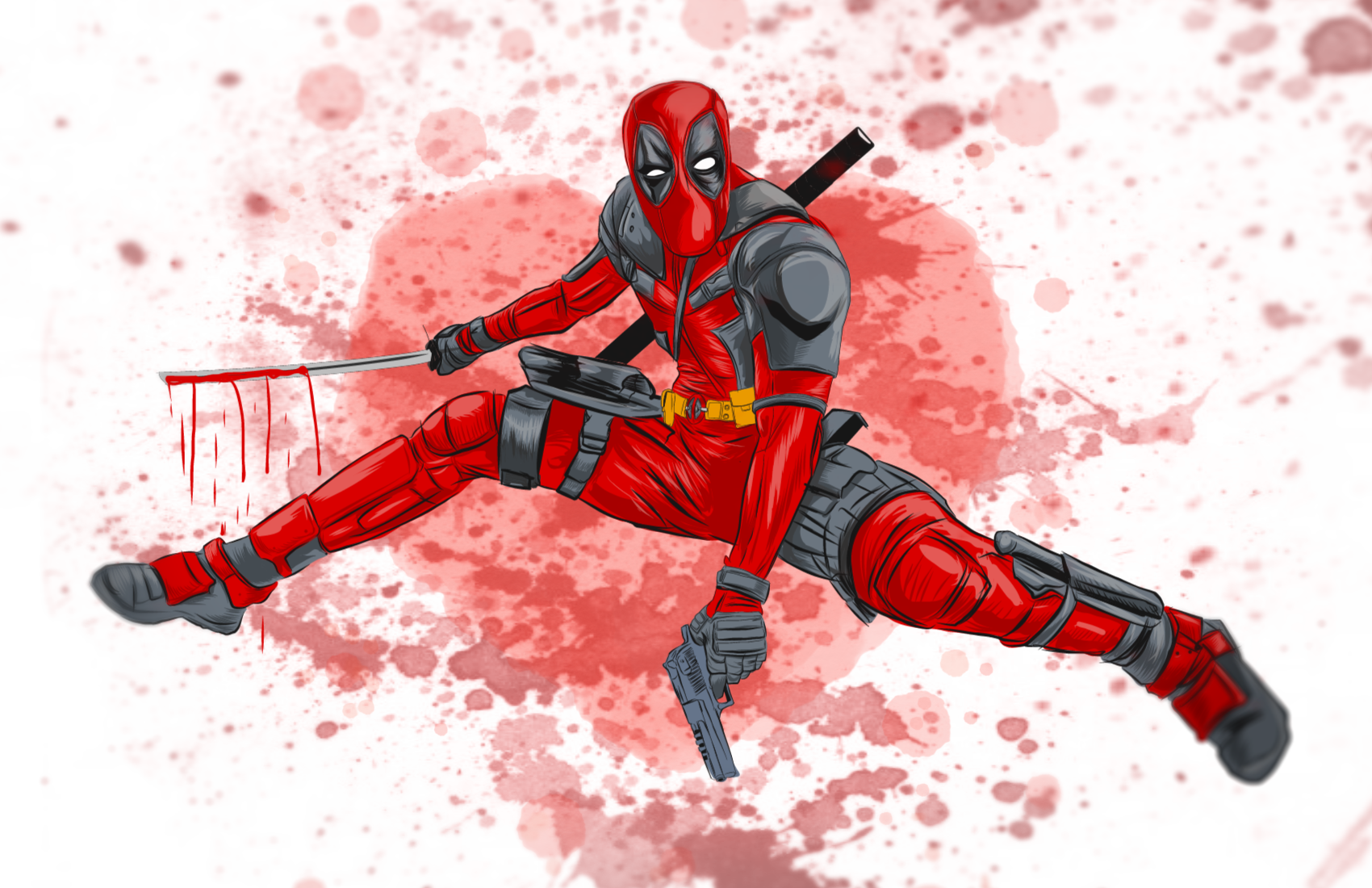 Fan Of Deadpool Since The 90's, I'm Stoked That A Film Clipart (1700x1100), Png Download