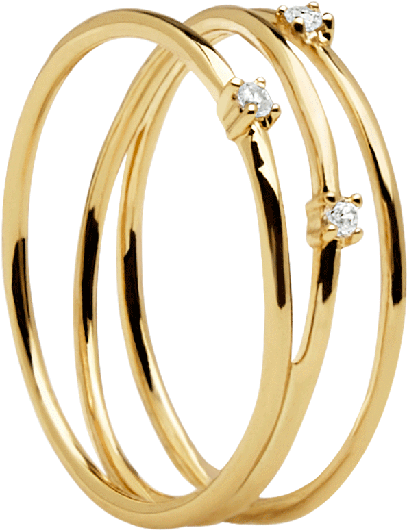 Cougar Gold Ring - Anillos P De Paola Clipart (594x774), Png Download