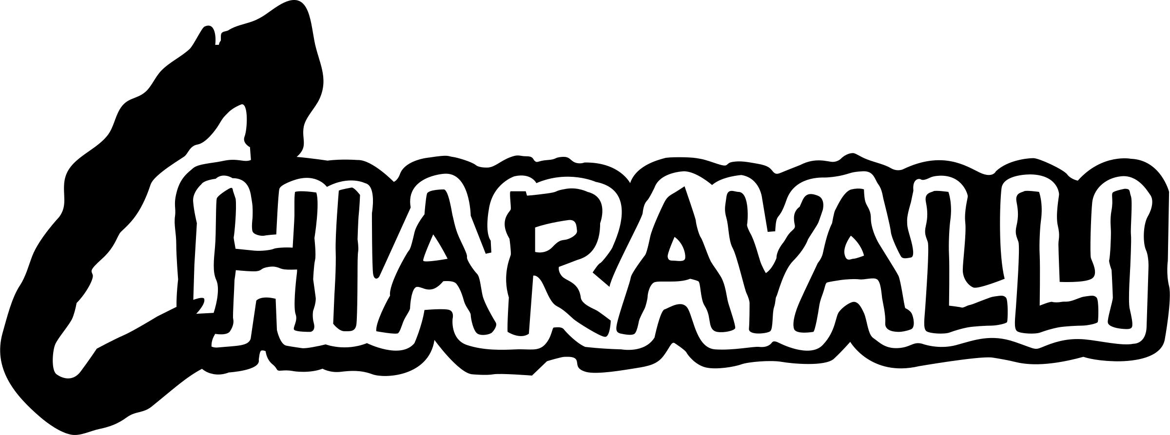 Chiravalli Logo Png Transparent - Calligraphy Clipart (2400x893), Png Download