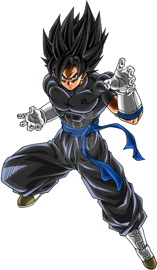 Ex Gogeta - Gogeta Dragon Ball Heroes Clipart (752x1063), Png Download