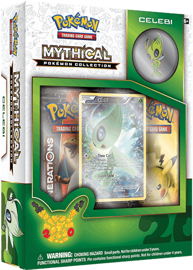 Mythical Pokemon Collection - Pokemon Generations Card Pack Clipart (600x600), Png Download
