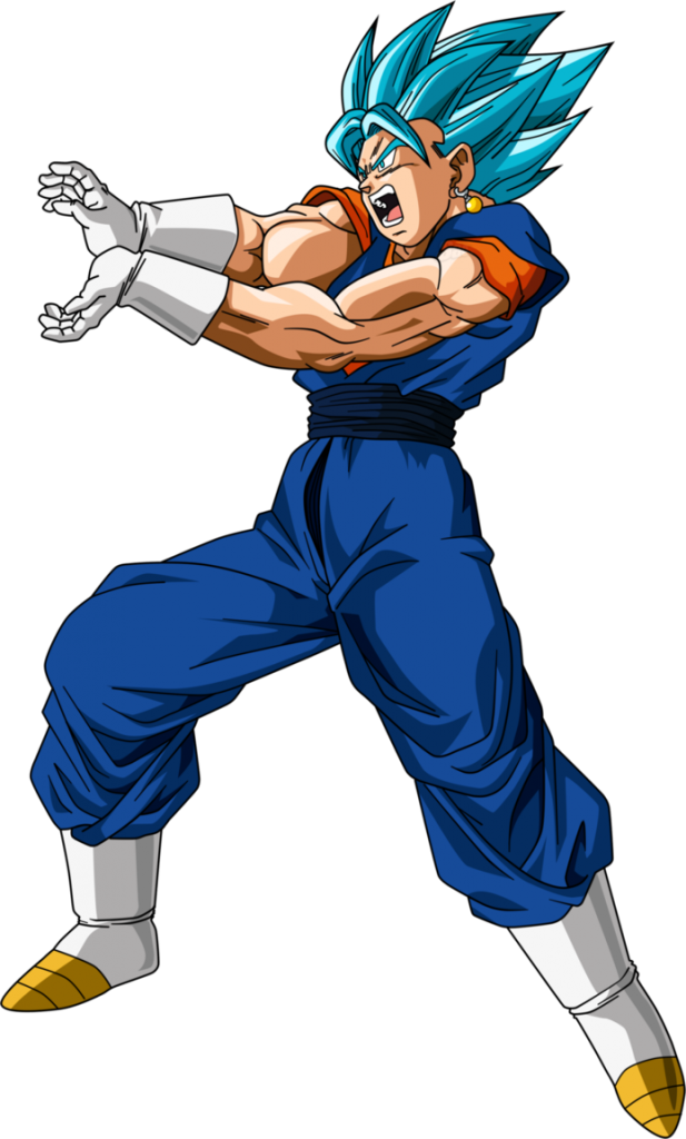 Gogeta - Dragon Ball Super Vegetto Png Clipart (617x1024), Png Download
