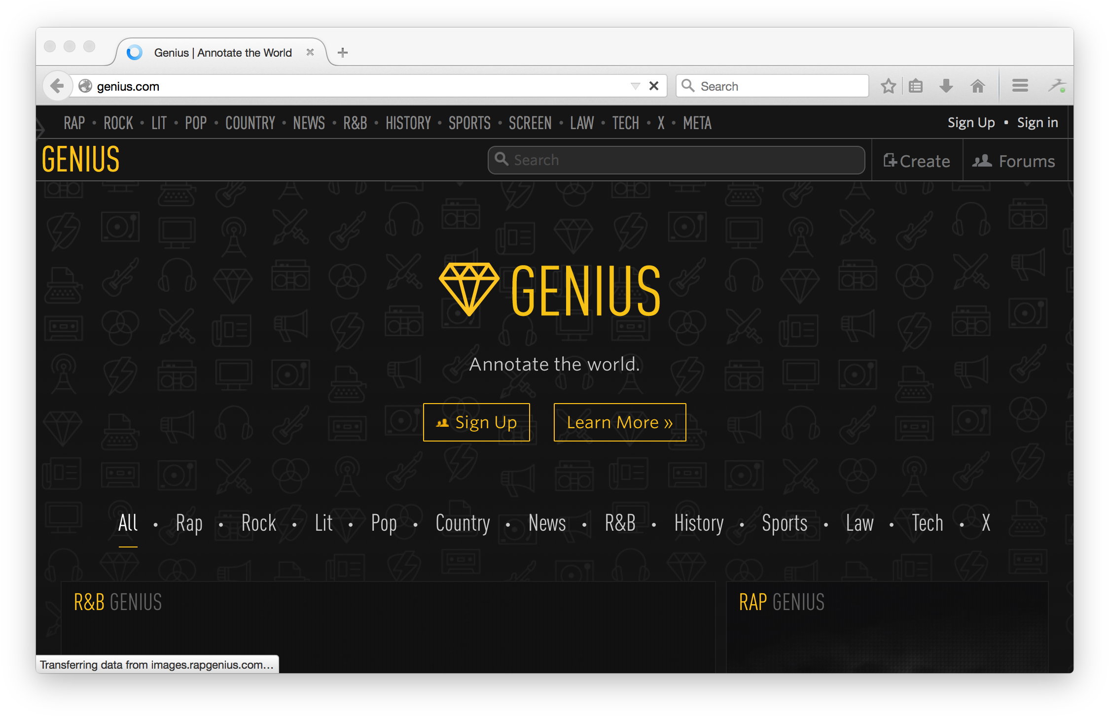 Genius Dev Team Uses Ruby On Rails To Create Its Annotation - Ruby On Rails Website Clipart (2272x1478), Png Download