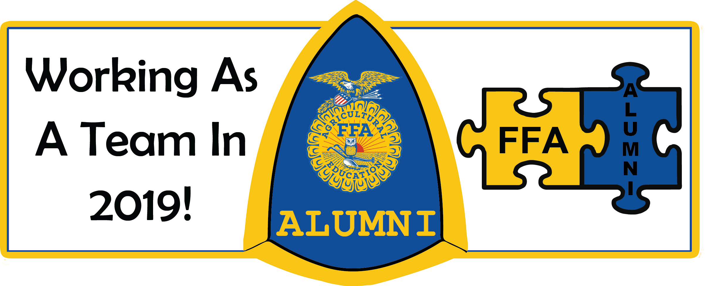 Ffa Emblem Png - Ffa Alumni Clipart (2404x976), Png Download