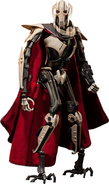 Grevious - Star Wars General Grievous Clipart (457x773), Png Download