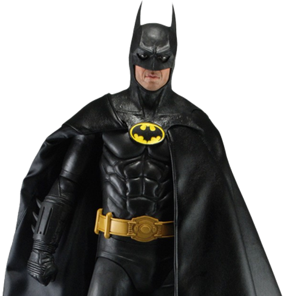 Batman - Batman 1989 Figure Clipart (600x600), Png Download