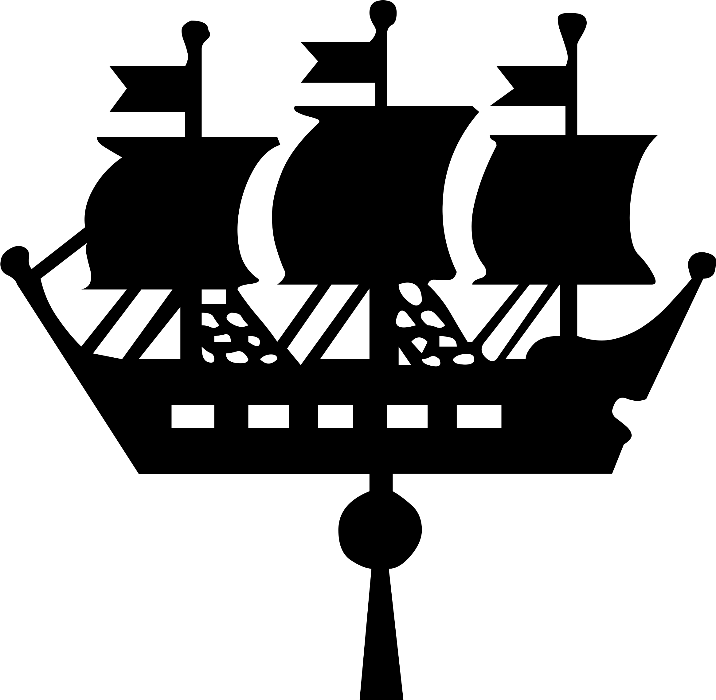 シンプルなデザイン 丁番がドアクローザーを兼ねているのでドアの外観 - Ship Coat Of Arm Clipart (2400x2400), Png Download