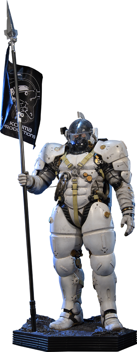 Kojima Productions Ludens Half Scale Figure Prime1 - Kojima Productions Ludens Figure Clipart (480x1231), Png Download