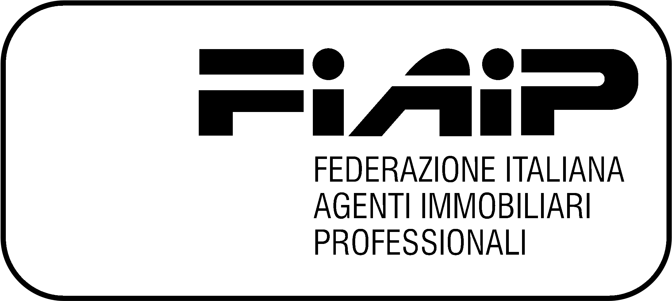 Fiaip Logo Black And Ahite - Fiaip Clipart (2400x2400), Png Download