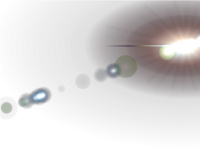 Flare Lens Clipart Transparent Png - Transparent Transparent Background Lens Flare Png (640x480), Png Download