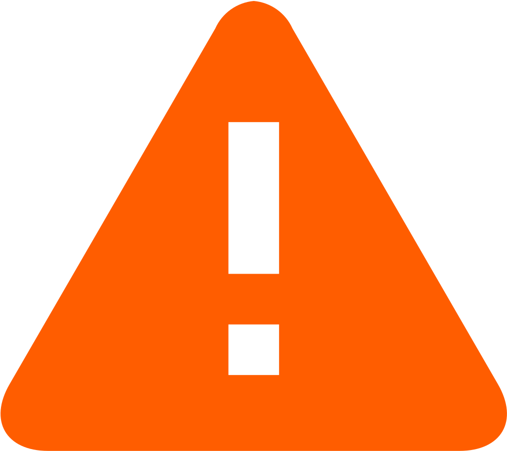 Oojs Ui Icon Alert-warning - Orange Triangle Clipart (1024x1024), Png Download