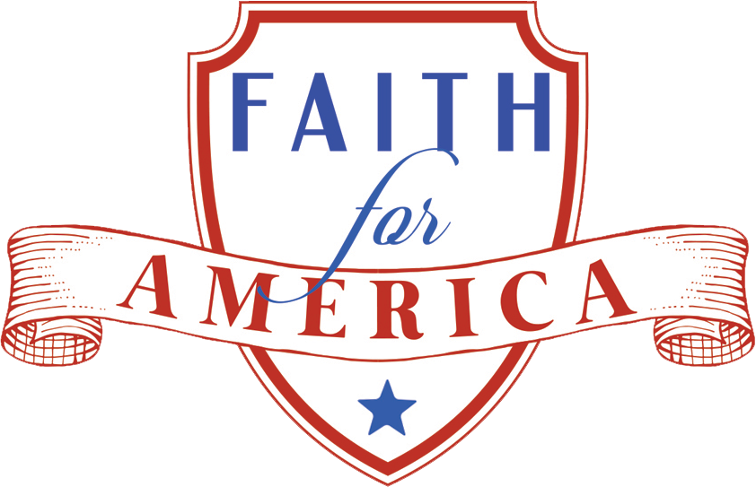 Faith For America - Emblem Clipart (842x543), Png Download