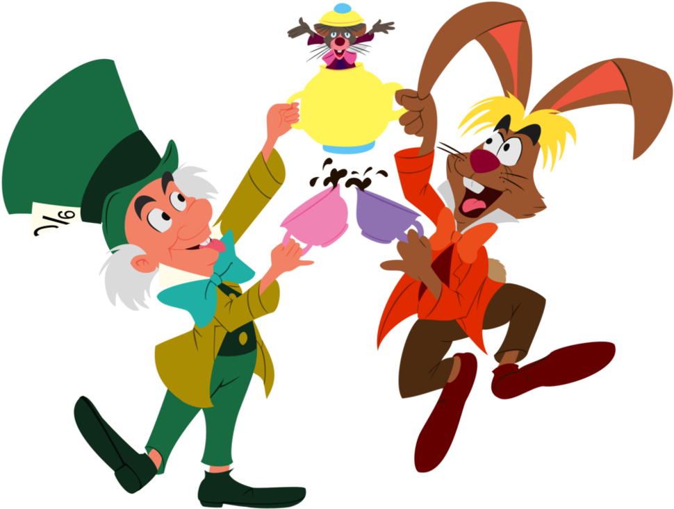 Mad Hatter - Mad March Clipart (1006x795), Png Download