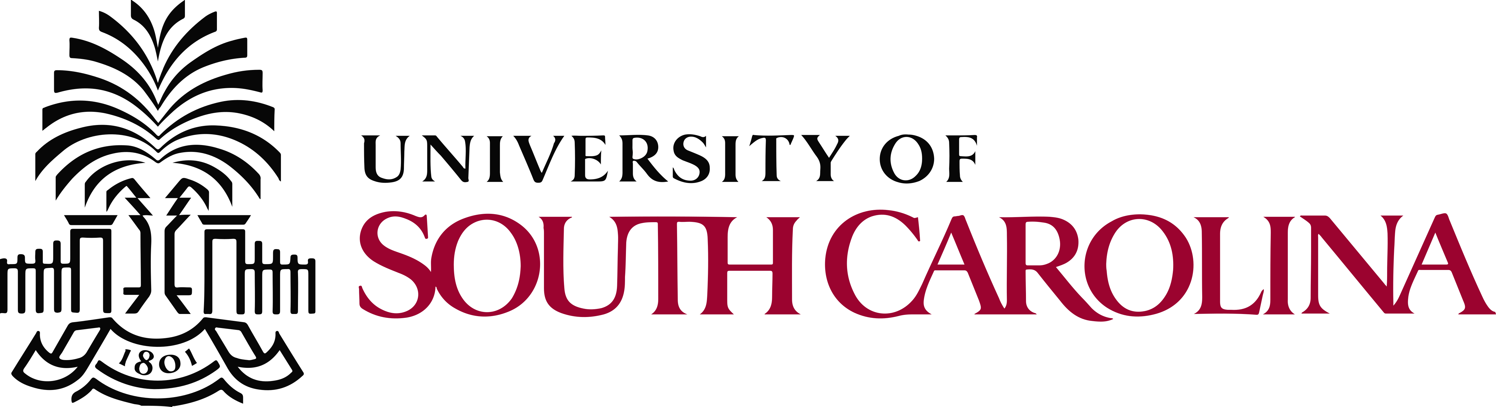 University Of South Carolina - U Of South Carolina Logo Clipart (5000x1361), Png Download