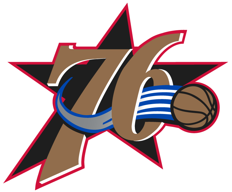 Sixers Logo Png - Philadelphia 76ers 2001 Logo Clipart (774x640), Png Download