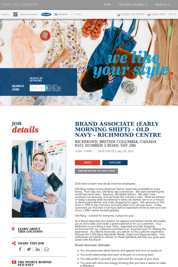 The Gap Inc Clipart (600x900), Png Download