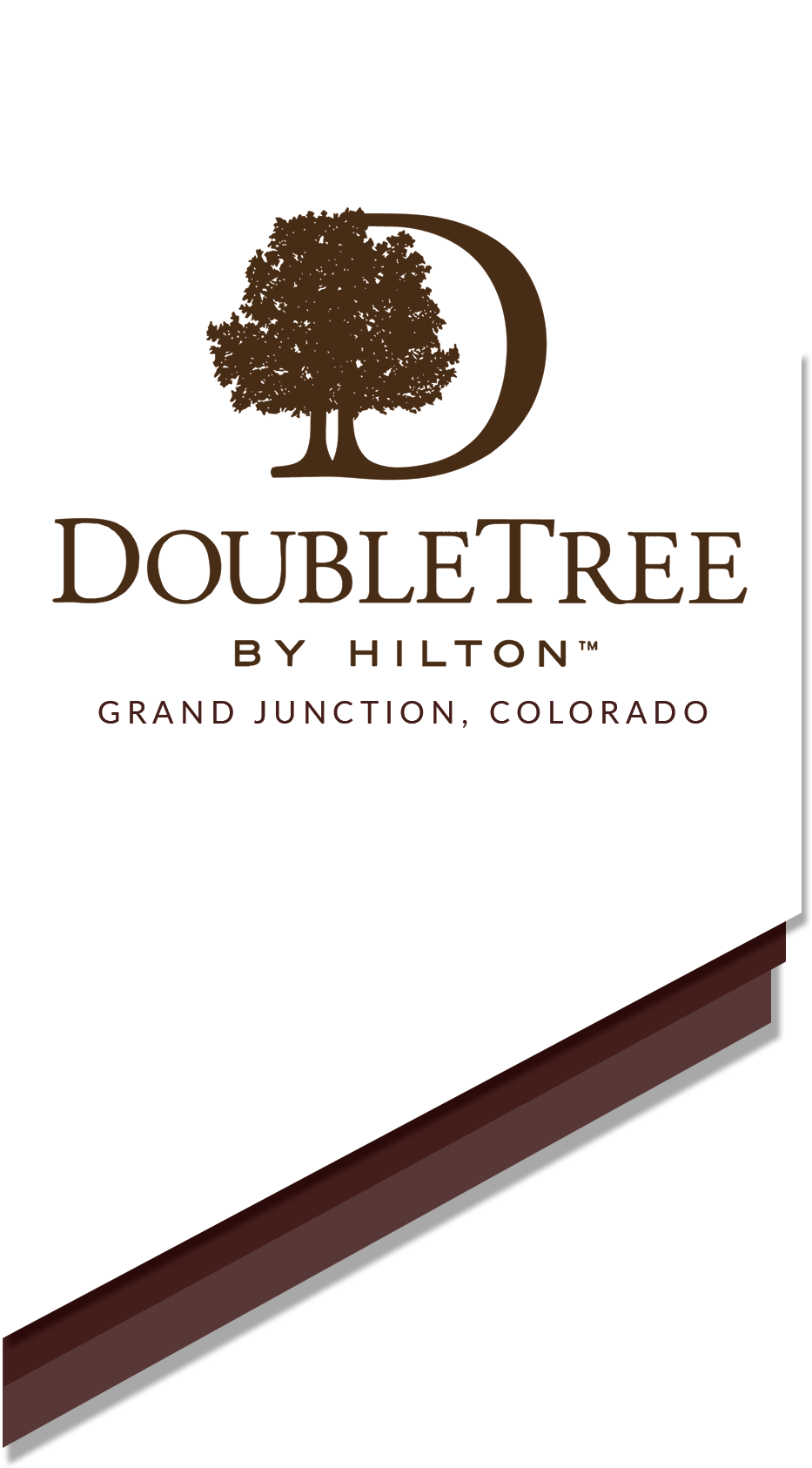 Doubletree By Hilton™ Hotel Grand Junction Colorado - Doubletree By Hilton Miri Clipart (1130x1851), Png Download