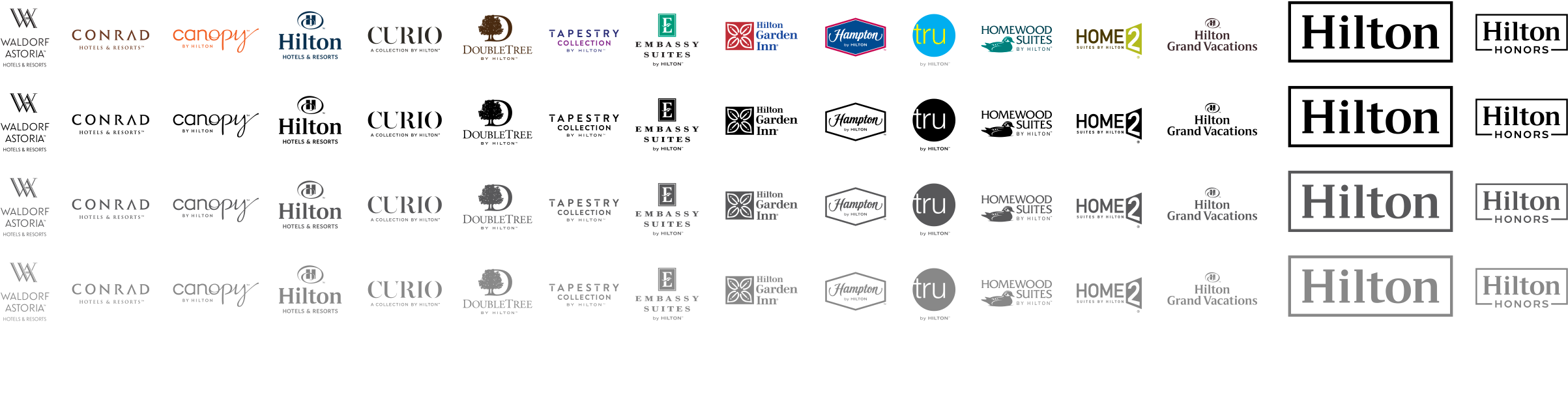 Eb Logo Brandbar@2x - Hilton Hotels And Resorts Clipart (2422x666), Png Download