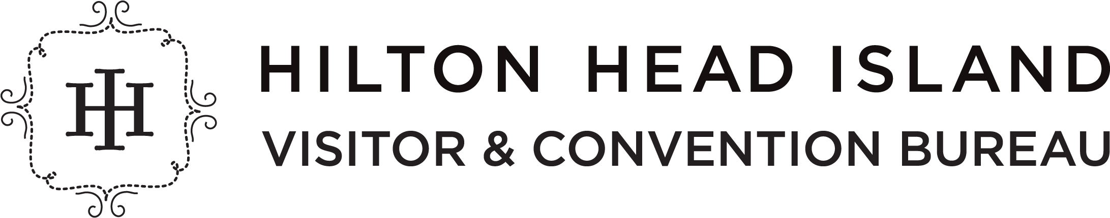 South Caroloina Sav Air Hhi Vcb Hilton - Hilton Head Visitors And Convention Bureau Clipart (2182x501), Png Download