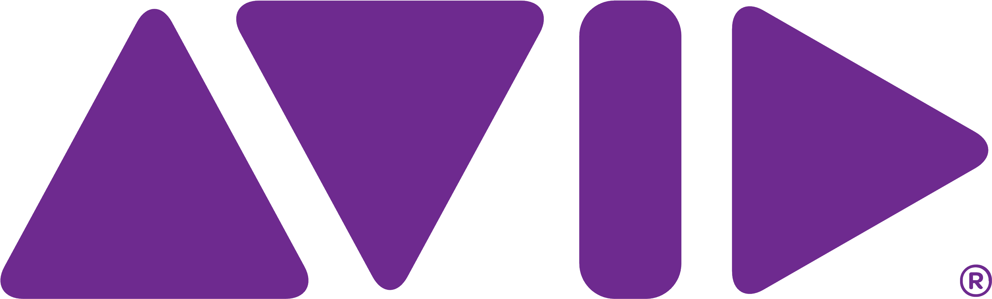 Avid Logo Purple - Avid Technology Logo Png Clipart (1280x422), Png Download