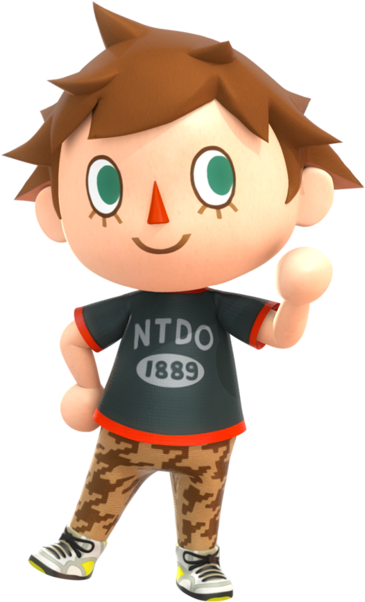 Png - Animal Crossing Villager Boy Clipart (894x894), Png Download