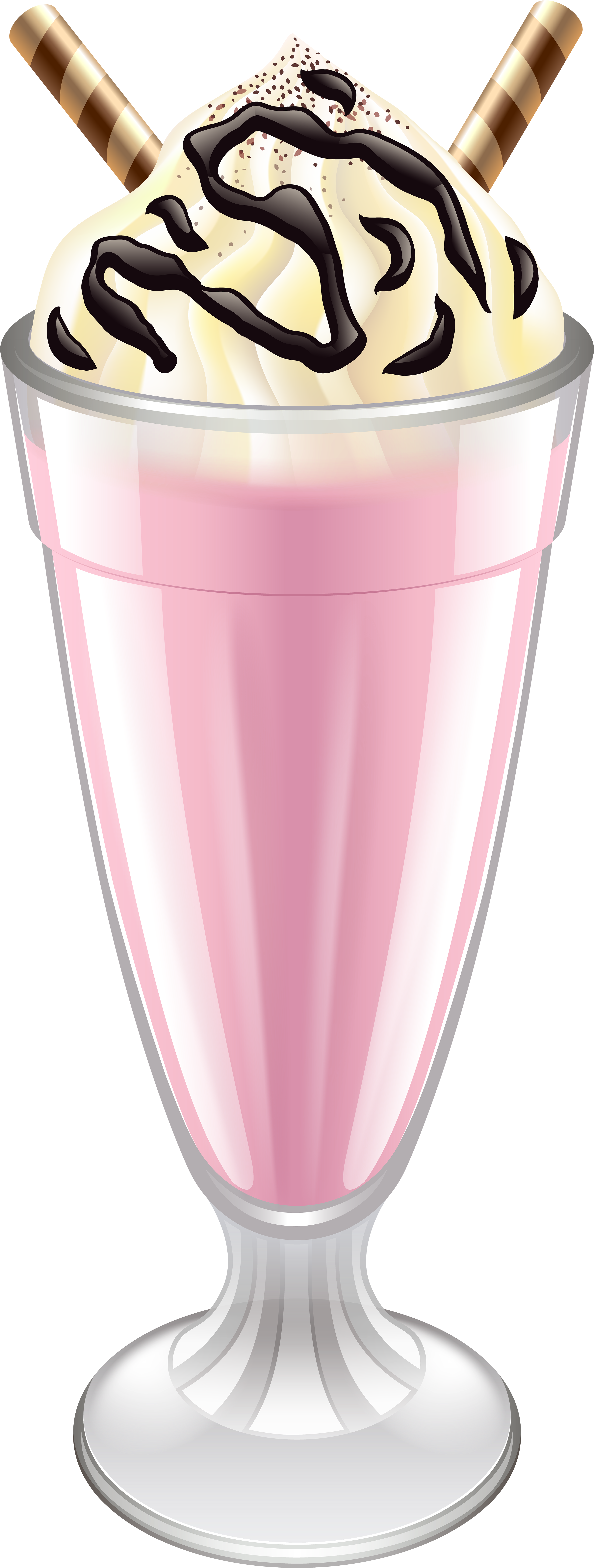 View Full Size - Transparent Background Milkshake Clipart - Png Download (3032x8000), Png Download